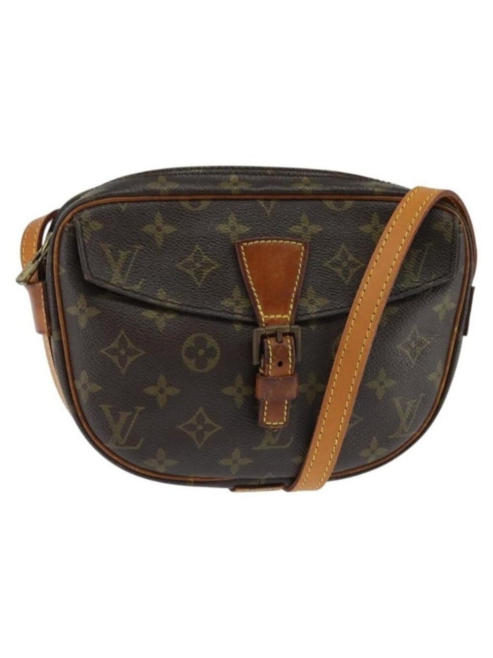 Authentic LOUIS VUITTON Monogram Jeune Fille PM Shoulder Bag M51227 LV